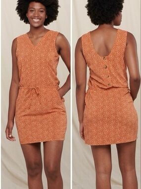 Toad&Co Sunkissed Liv Mini Dress Sz Medium